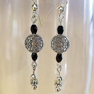 Handcrafted Earrings for all occasions. Dangle with hook.